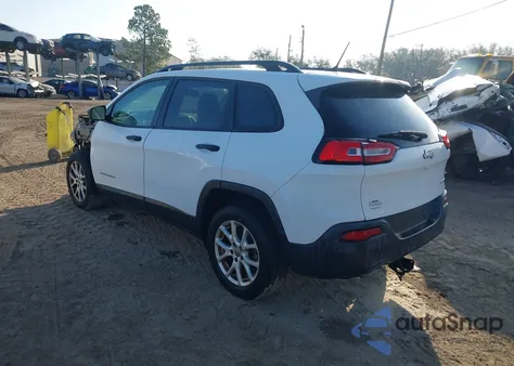 2016 Jeep Cherokee Sport z USA, uszkodzony, nr VIN 1C4PJLABXGW207497